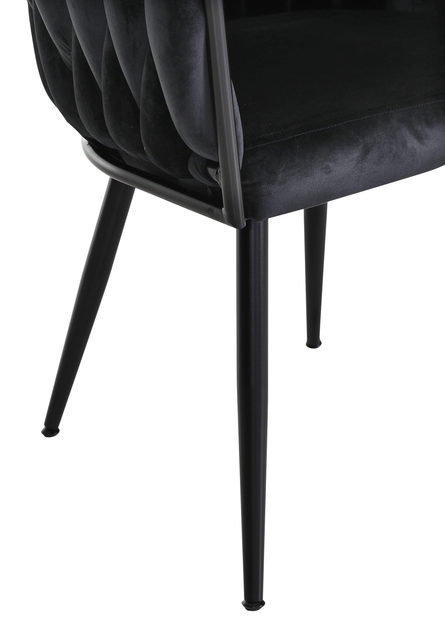 Esszimmerstuhl Stuhl + Metall Gestell+ Samt Stoff + Neu auf Lager
