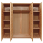 Kleiderschrank +versch. Breiten +Spiegel +Massivholz Front