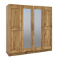 Kleiderschrank +versch. Breiten +Spiegel +Massivholz Front