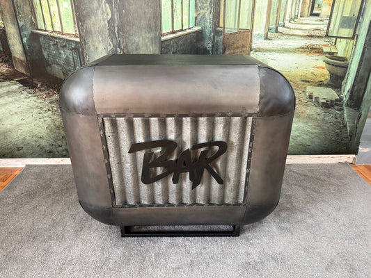 Bar-Theke +Metall +Stauraum +Regal +Einzelstück
