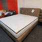 Boxspringbett Bett + Gepolsterte  Kopfteil + Integrierte Topper