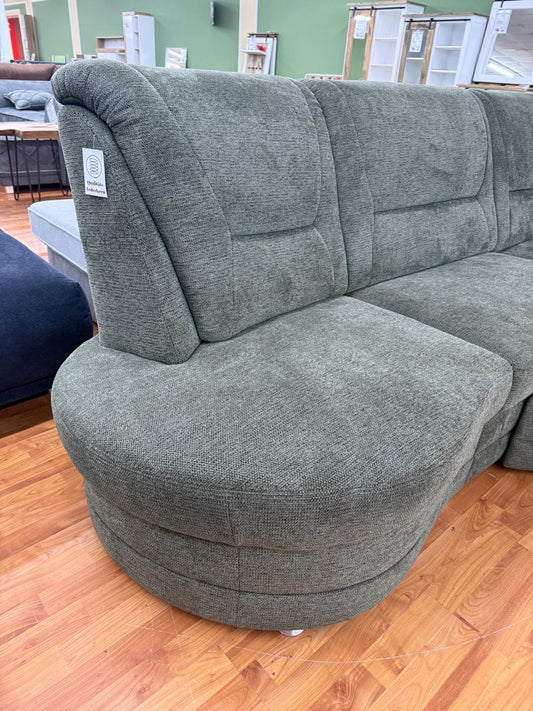 Wohnlandschaft Sofa Couch +Federkern +Bettfunktion