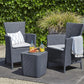 Balkon Set Gartenstuhl +Tisch+Polster