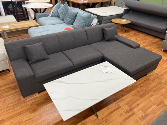 Sofa Couch Wohnlandschaft + Kissen