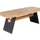 Esstisch Tisch + Schweizer Kante + Massivholz Eiche 240x100cm