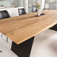 Esstisch Tisch + Schweizer Kante + Massivholz Eiche 200x100cm