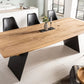 Esstisch Tisch + Schweizer Kante + Massivholz Eiche 220x100cm