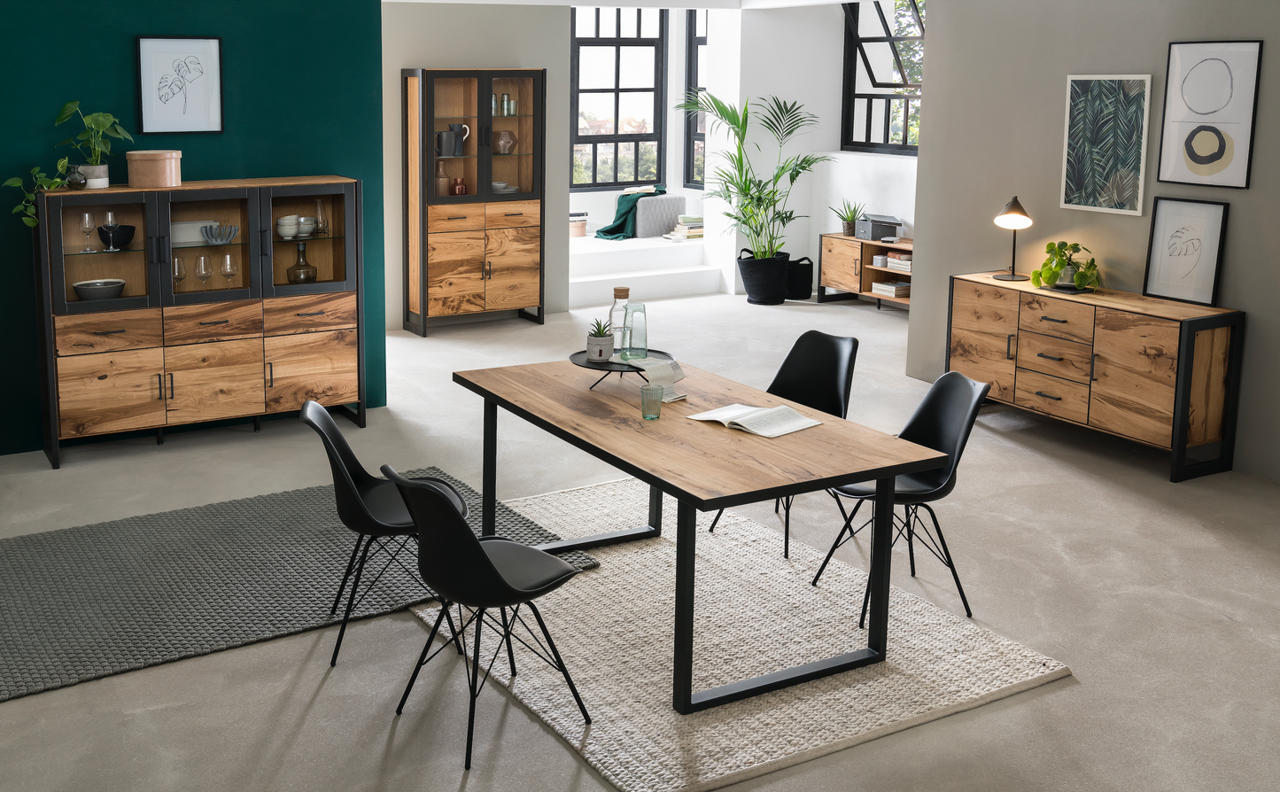 Tv-Kommode Vitrine Highboard -> Soft-Close