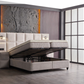 Boxspringbett + Steckdose und USB-Anschluss +Stauraum