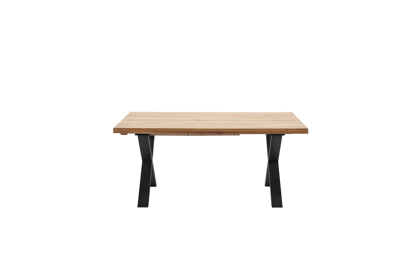 Esstisch Massivholztisch Auszugstisch +Eiche Massiv +Metallgestell +Neu auf Lager