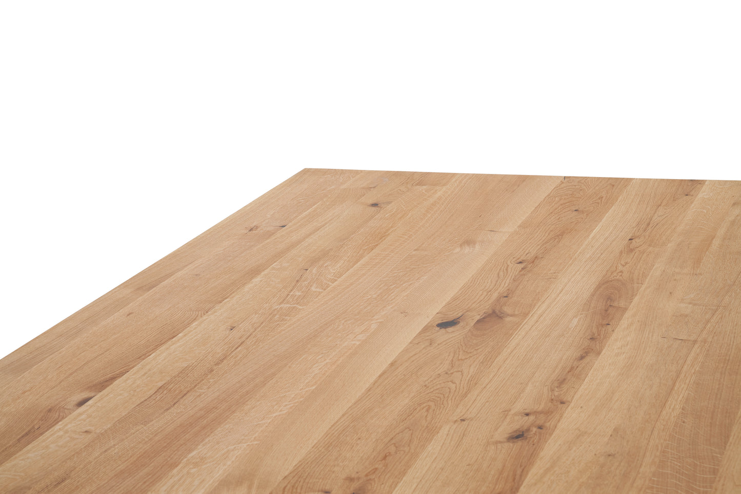 Esstisch Massivholztisch Auszugstisch +Eiche Massiv +Metallgestell +Neu auf Lager