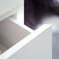 Kommode +Soft-Close +Massivholz Asteiche +Schubladen +Weiß Matt