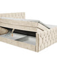 Boxspringbett Bett Kastenbett 180x200cm +Bettkasten + Topper