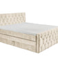 Boxspringbett Bett Kastenbett 180x200cm +Bettkasten + Topper