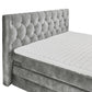 Boxspringbett Bett 180 x 200cm anthrazit +Bettkasten