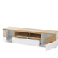 Tv Unterschrank Lowboard Kommode + Soft-Close +Massiv Gerillt