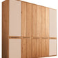 Kleiderschrank Schrank Schlafzimmer +Maße: 256x221x59cm  +Massivholz +Eiche  +vers. Farben  +als Set erhältlich
