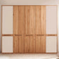 Kleiderschrank Schrank Schlafzimmer +Maße: 256x221x59cm  +Massivholz +Eiche  +vers. Farben  +als Set erhältlich