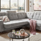 Sofa Couch Wohnlandschaft +Rückentiefenverstellung +elektr. Sitztiefenverstellung +Stauraum +vers. Farben