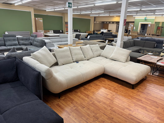 Sofa Couch Wohnlandschaft +Kissen +BIG Sofa