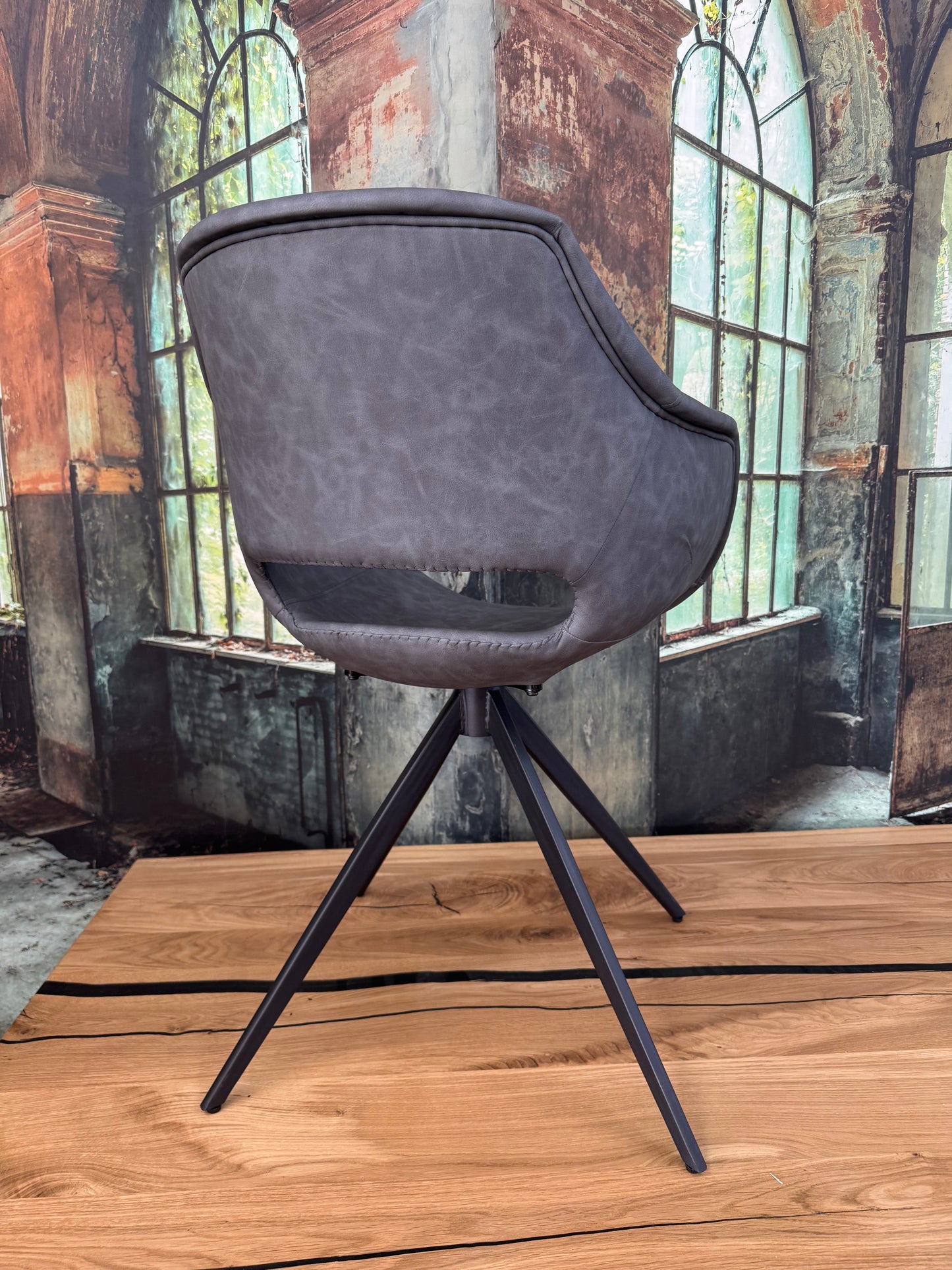 Stuhl +Metallgestell +360° Drehfunktion +vers. Farben +Neu auf Lager