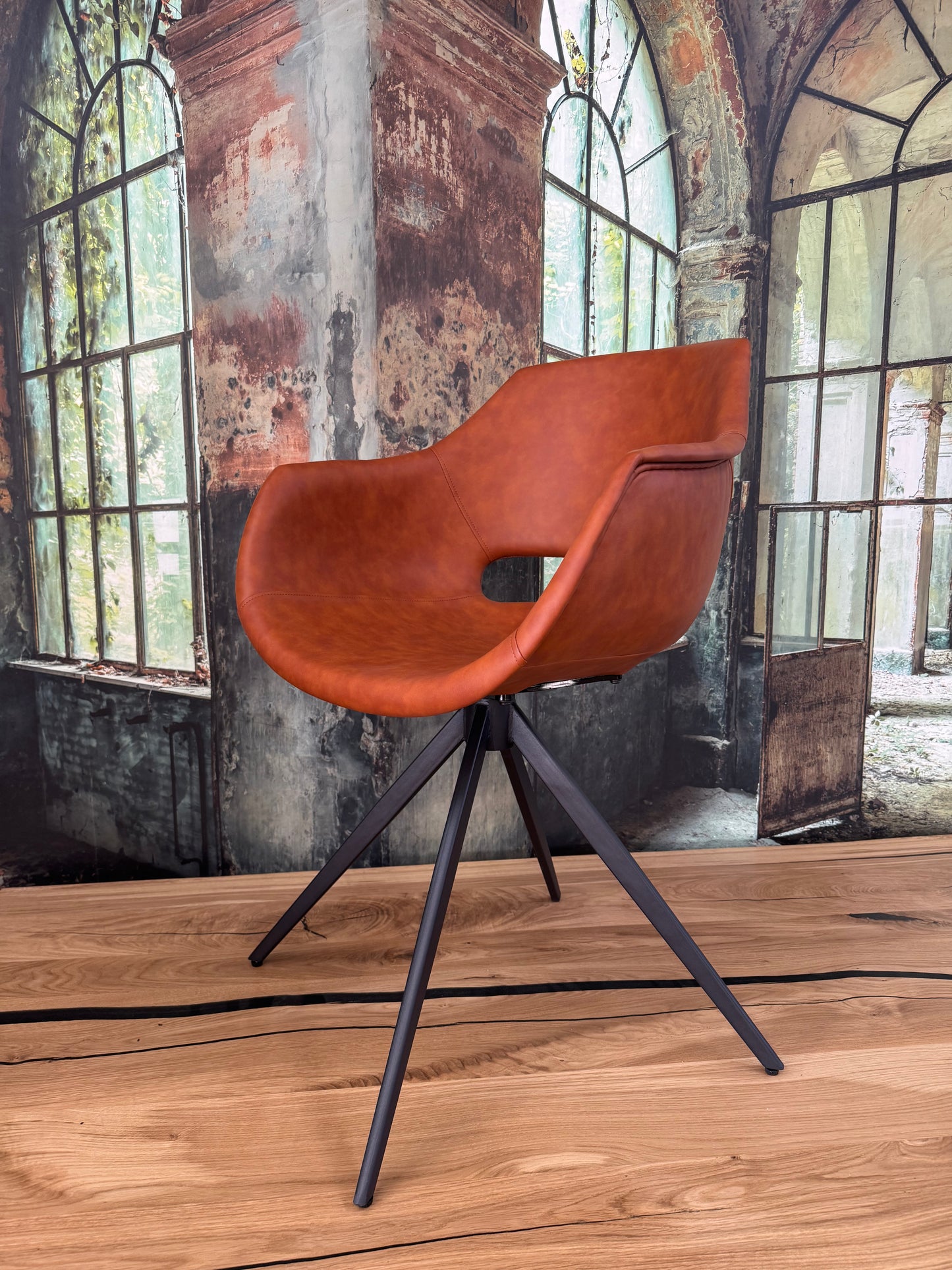 Stuhl +Metallgestell +360° Drehfunktion +vers. Farben +Neu auf Lager