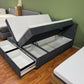 Boxspringbett +Bettkasten +Schubladen +Topper +Neu auf Lager