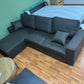 Sofa Couch +Bettfunktion +Kissen +Stauraum