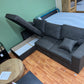 Sofa Couch +Bettfunktion +Kissen +Stauraum