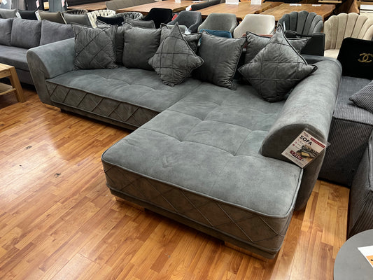 Sofa BIG Sofa Wohnlandschaft + Kissen