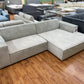 Sofa BIG Sofa Wohnlandschaft + Rückentiefen verstellbar + Cord Stoff