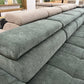 Wohnlandschaft Sofa Couch + Elektrische Sitztiefe verstellbar + Kopfteile verstellbar