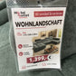 Wohnlandschaft Sofa Couch + Elektrische Sitztiefe verstellbar + Kopfteile verstellbar