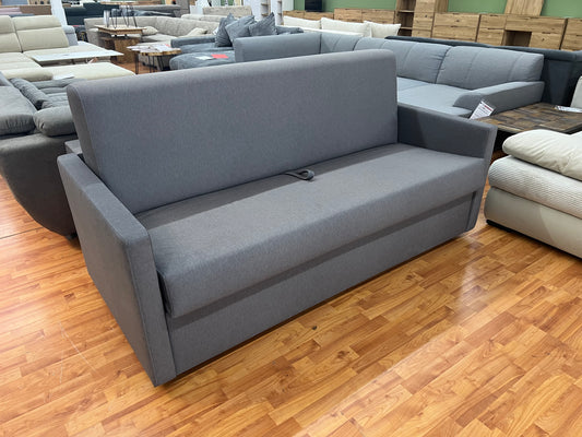 Schlafsofa Sofa Couch + inkl. Matratze 160cm + Stauraum