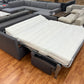 Schlafsofa Sofa Couch + inkl. Matratze 160cm + Stauraum