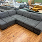 Sofa Couch + Bettfunktion + Rückentiefen verstellbar + Kopfteile verstellbar
