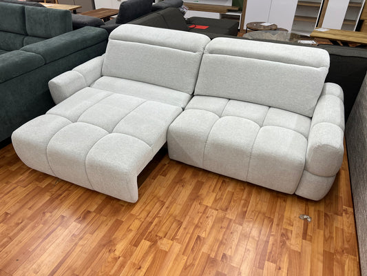 Sofa Couch + Elektrisch Sitztiefen verstellbar L-Form möglich