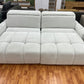 Sofa Couch + Elektrisch Sitztiefen verstellbar L-Form möglich