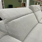 Sofa Couch + Elektrisch Sitztiefen verstellbar L-Form möglich