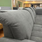 Sofa Couch Wohnlandschaft + Bettfunktion + Stauraum + Kopfteile verstellbar