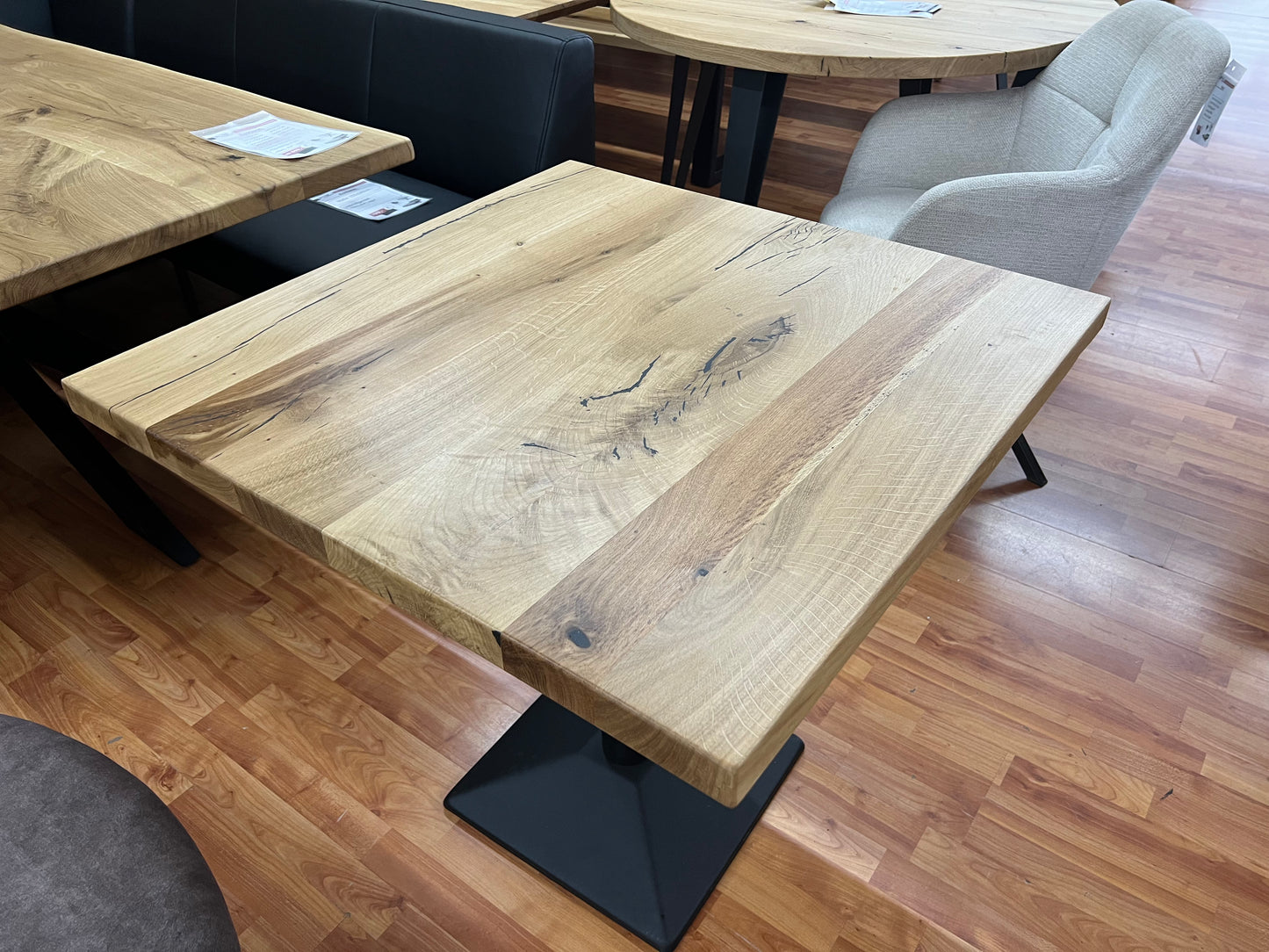 Esstisch Tisch + VOLL Massivholz Eiche + Neu auf Lager