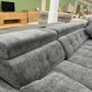 Sofa Couch + Bettfunktion + Stauraum + Kopfteile verstellbar