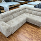 Sofa Couch + Bettfunktion  + Stauraum  + Kopfteile verstellbar  + Armlehne verstellbar  + Kissen + Sofort Abholbereit oder lieferbar