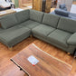 Sofa Couch Wohnlandschaft + Rückentiefen verstellbar + Hohe Füße