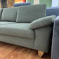 Sofa Couch Wohnlandschaft + Rückentiefen verstellbar + Hohe Füße
