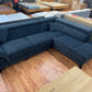 Sofa Couch + Bettfunktion  + Stauraum  + Kopfteile verstellbar  + Armlehne verstellbar + Kissen
