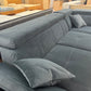 Sofa Couch + Bettfunktion  + Stauraum  + Kopfteile verstellbar  + Armlehne verstellbar + Kissen