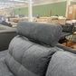 Wohnlandschaft Couch Sofa Maße: 257 x 208cm  + Bettfunktion  + Stauraum  + Kopfteile verstellbar  + Armlehne verstellbar  + Kissen
