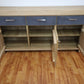 Sideboard Kommode Vitrine + Front Massivholz + Schublade