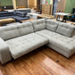 Sofa Couch + Elektrische Sitztiefe + Stauraum + Rückentiefen verstellbar